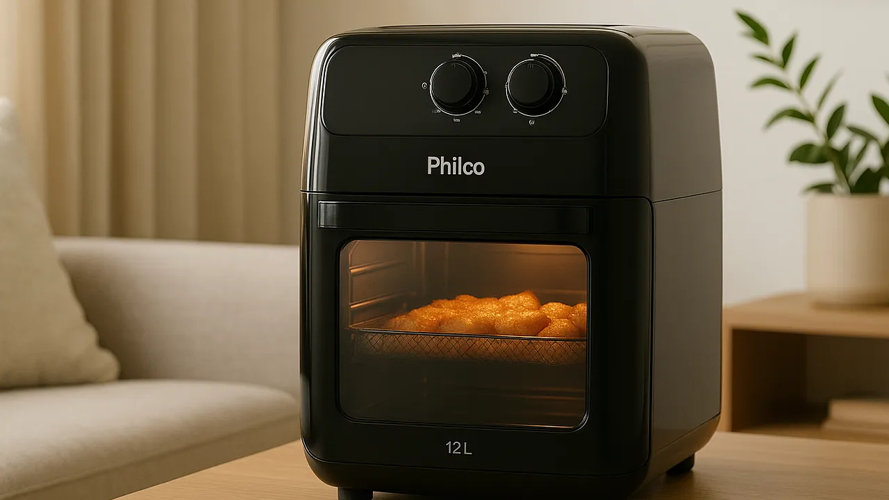 5 Air Fryer Philco 12 Litros com Mais Recursos em 2025