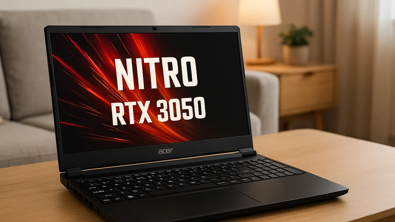 5 Acer Nitro v RTX 3050 com Potência e Preço Justo