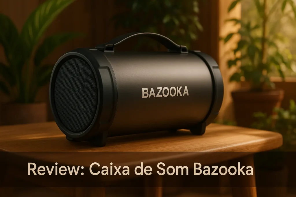 Caixa de Som Bazooka Multilaser surpreende? Testamos