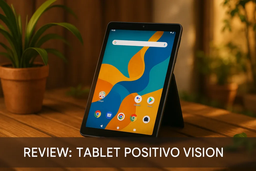 Tablet Positivo Vision TAB 7 é boa? Veja o veredito