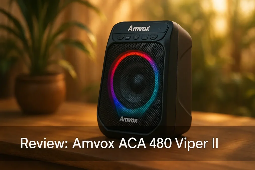 Amvox ACA 480 Viper II: análise completa e sem filtros