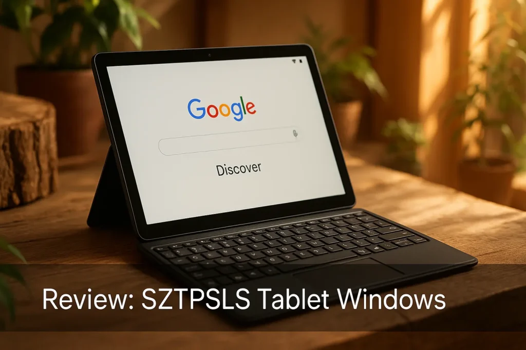 SZTPSLS Tablet Windows 10: análise completa e sem filtros