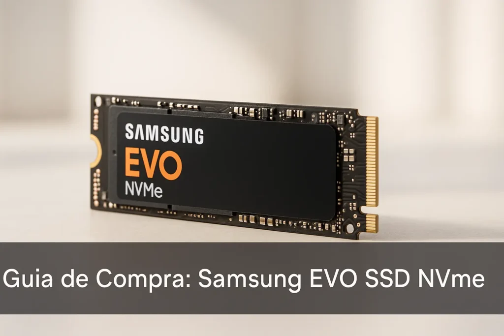 5 Melhores Samsung EVO SSD NVMe com Custo-Benefício Imbatível