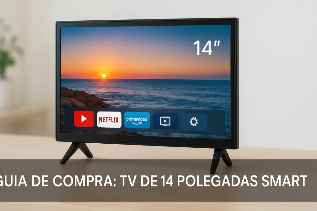 Guia de Compra: 5 Melhores TV de 14 Polegadas Smart para Levar em Viagens
