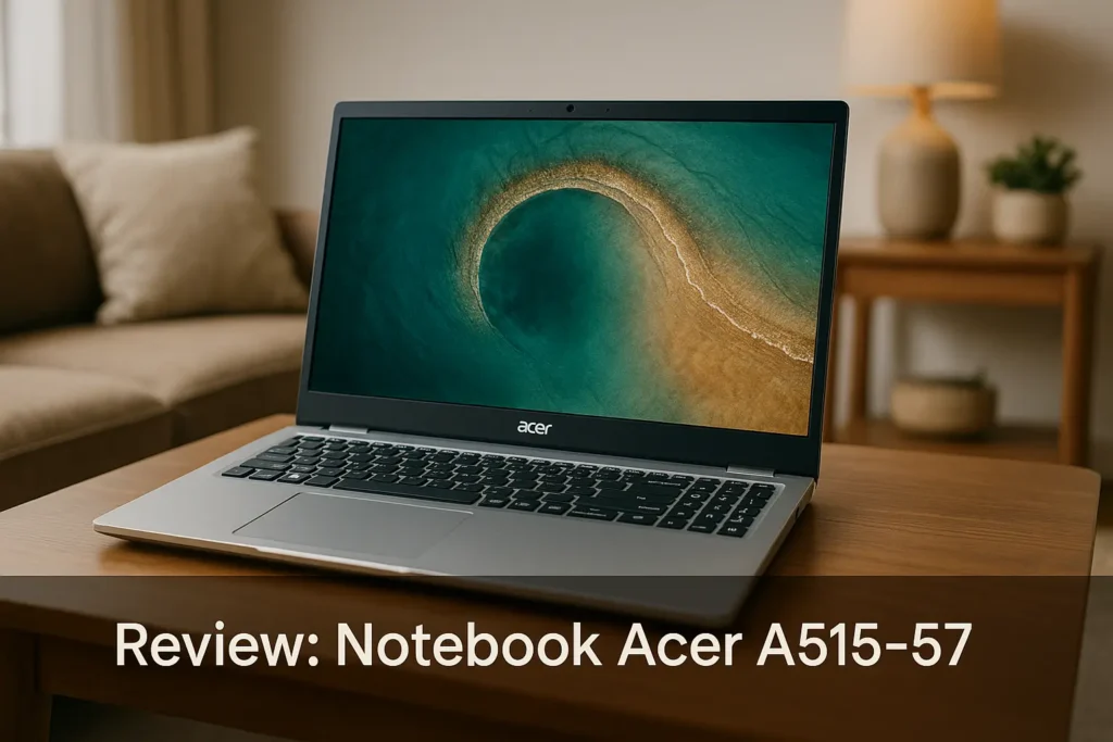 Notebook Acer A515-57-51W5 surpreende? Testamos