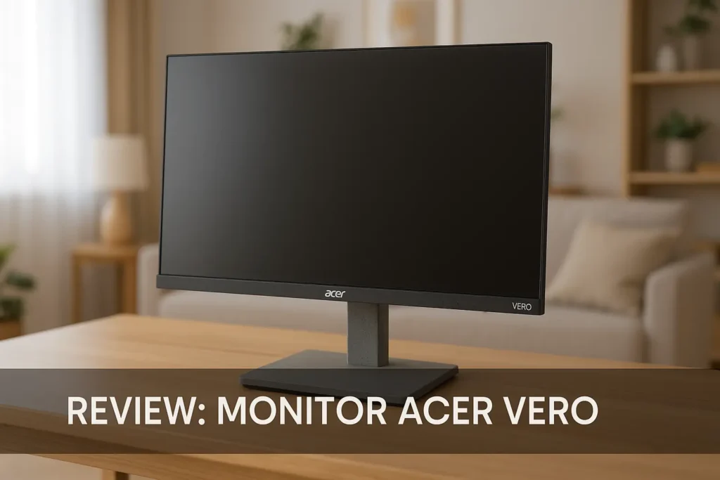 Monitor Acer Vero RL242Y: análise completa e sem filtros