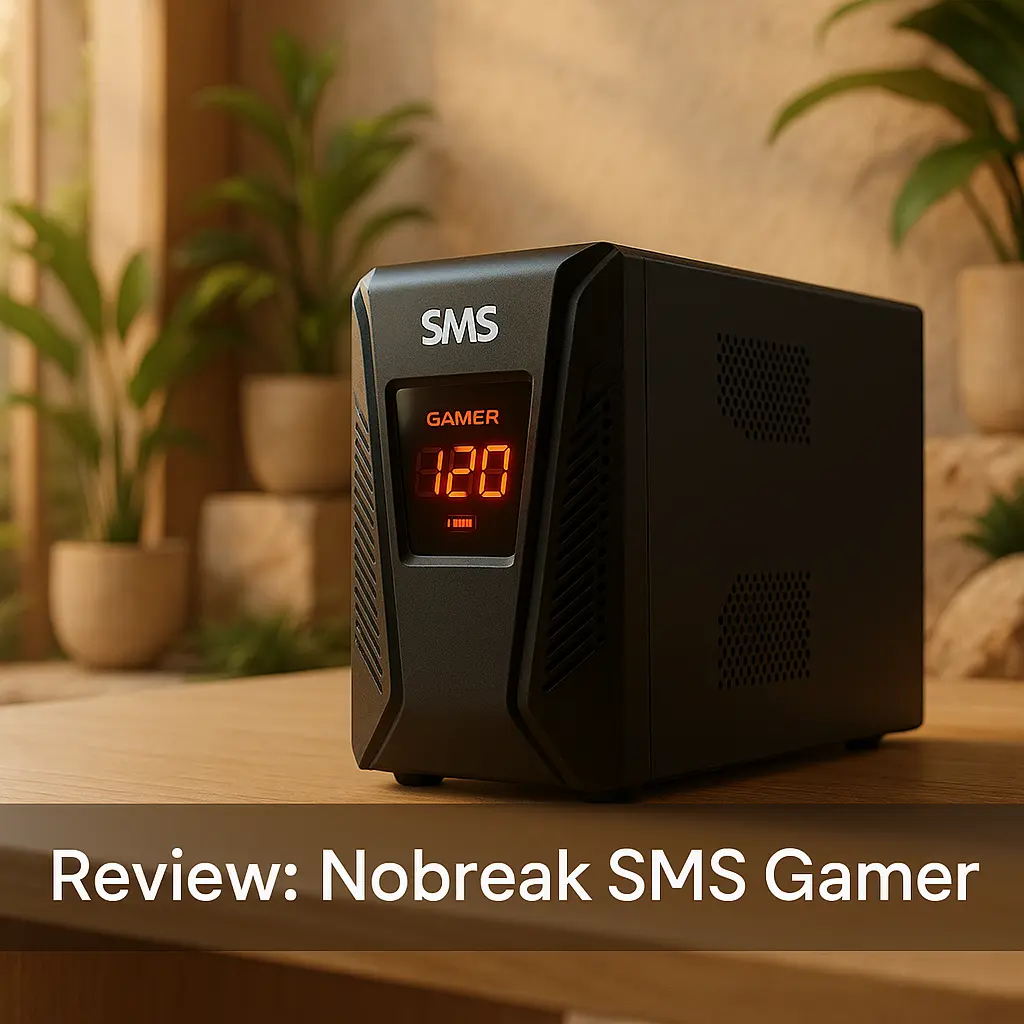 Nobreak SMS Gamer 2000VA: análise completa e sem filtros