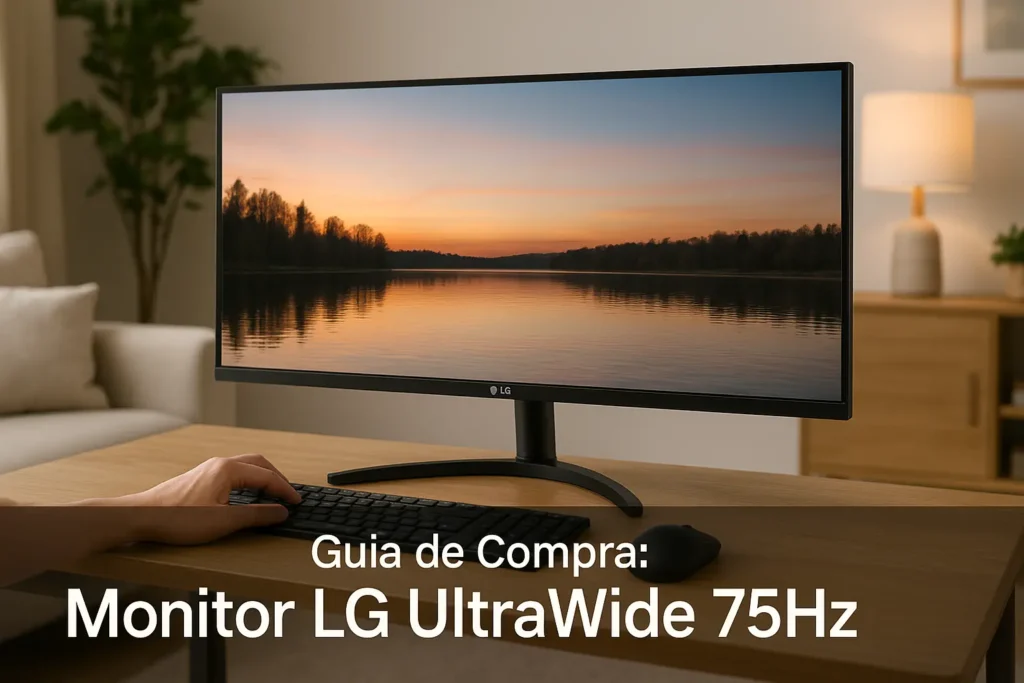 5 Melhores Monitores LG Ultrawide 75Hz para Trabalhar e Jogar