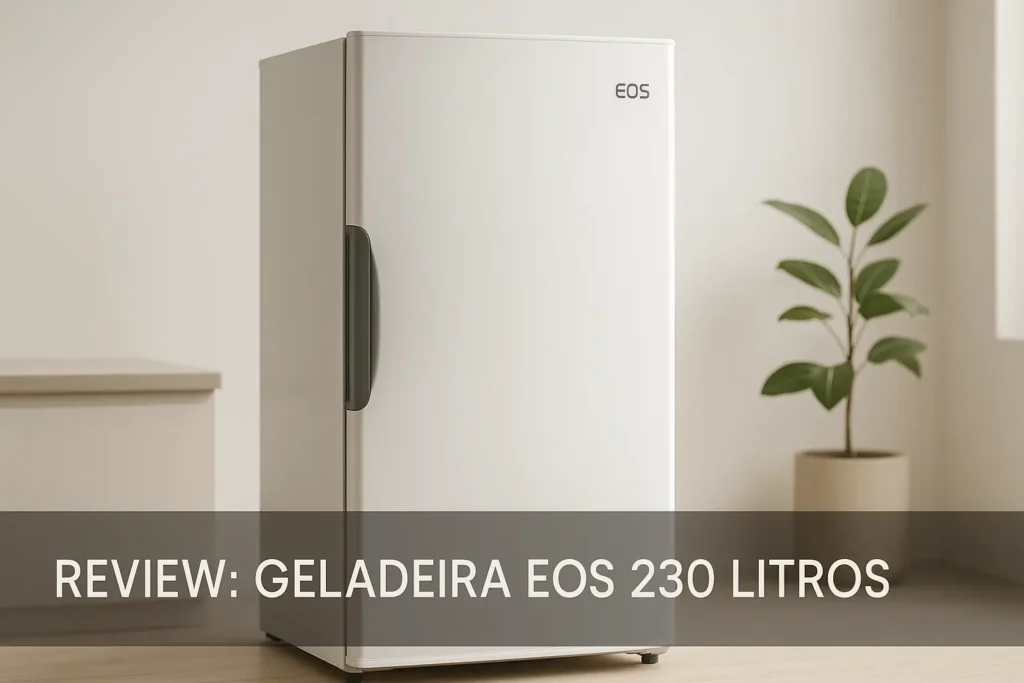Geladeira EOS 230 Litros: análise completa e sem filtros
