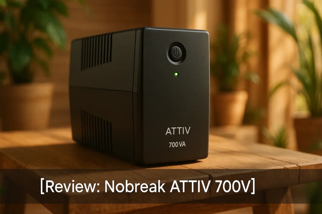 Nobreak ATTIV 700VA surpreende nos testes