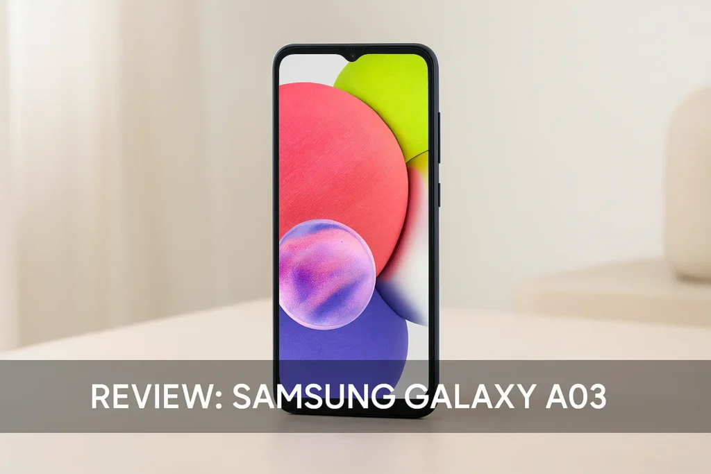 Galaxy A03: Teste revela desempenho e custo