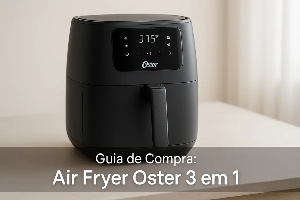 5 Melhores Air Fryer Oster 3 em 1 com Garantia no Brasil