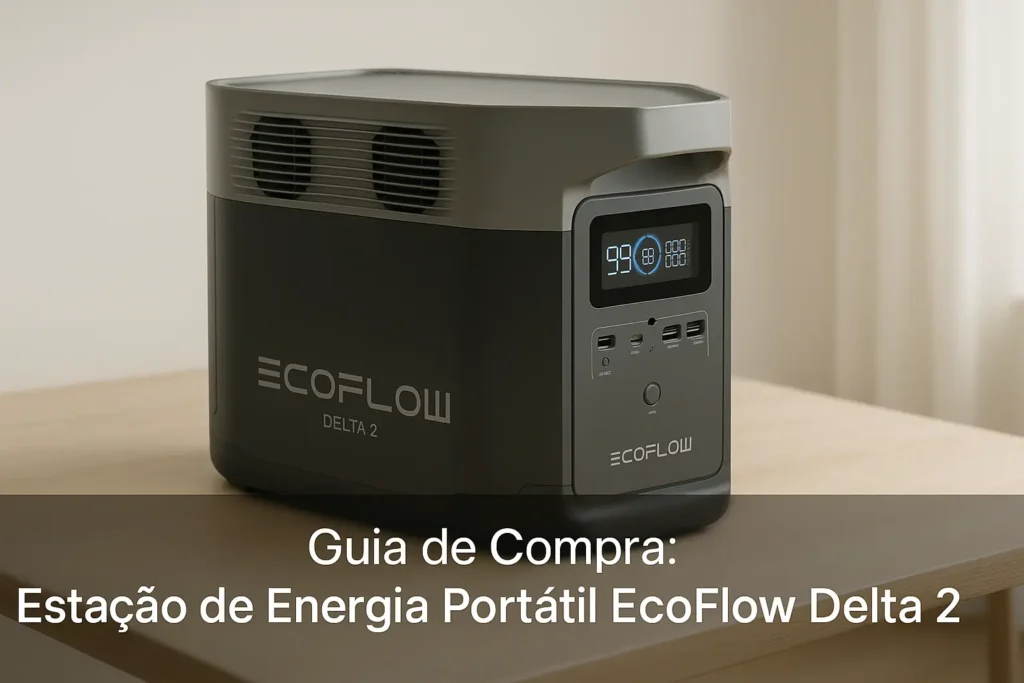 5 Melhores Estações de Energia Portátil EcoFlow DELTA 2 com Garantia e Suporte no Brasil