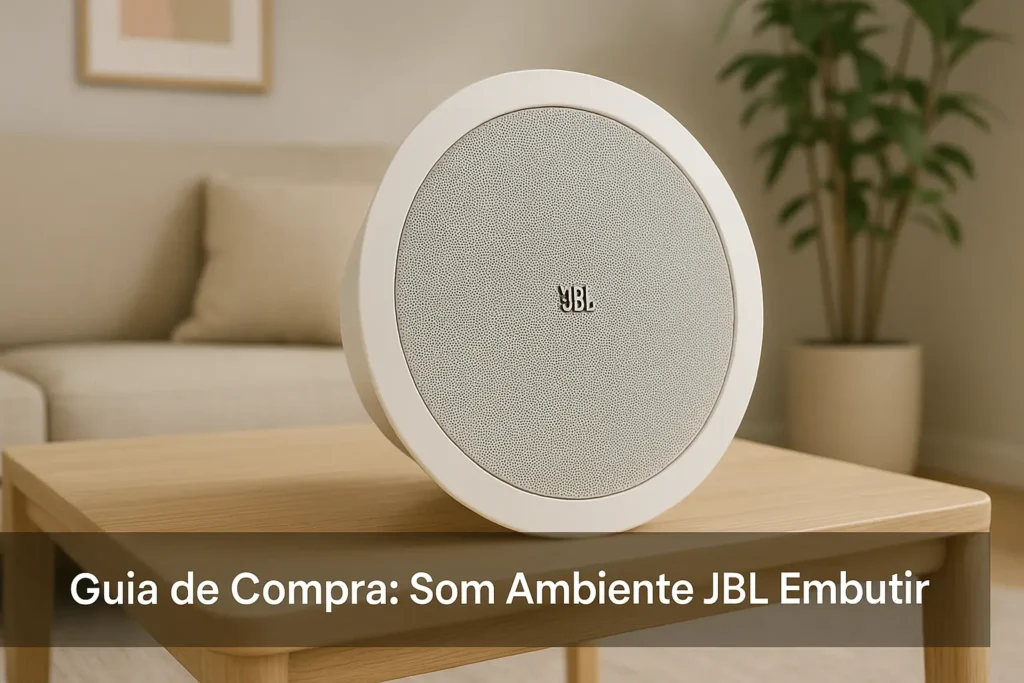 5 Melhores Som Ambiente JBL Embutir com Qualidade e Avaliação