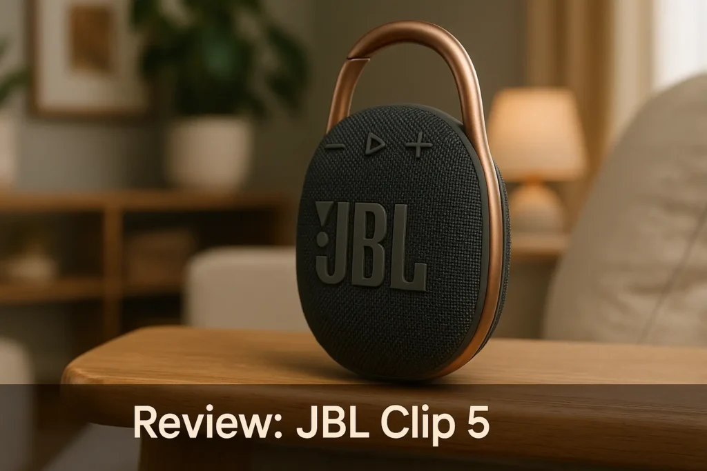 JBL Clip 5: som potente no bolso