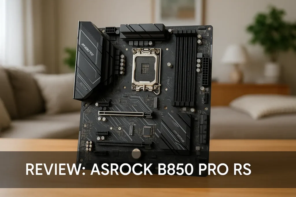 ASRock B850 Pro RS: potência e conectividade extrema