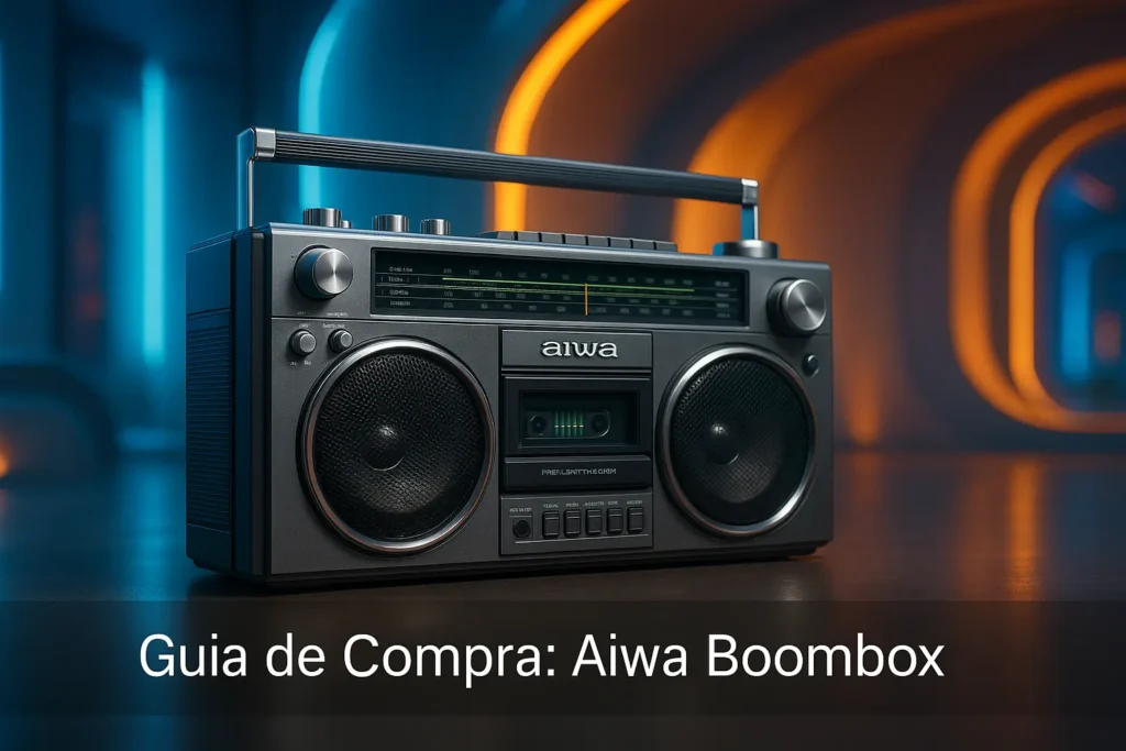 5 Melhores Caixa de Som Aiwa Boombox para Presentear