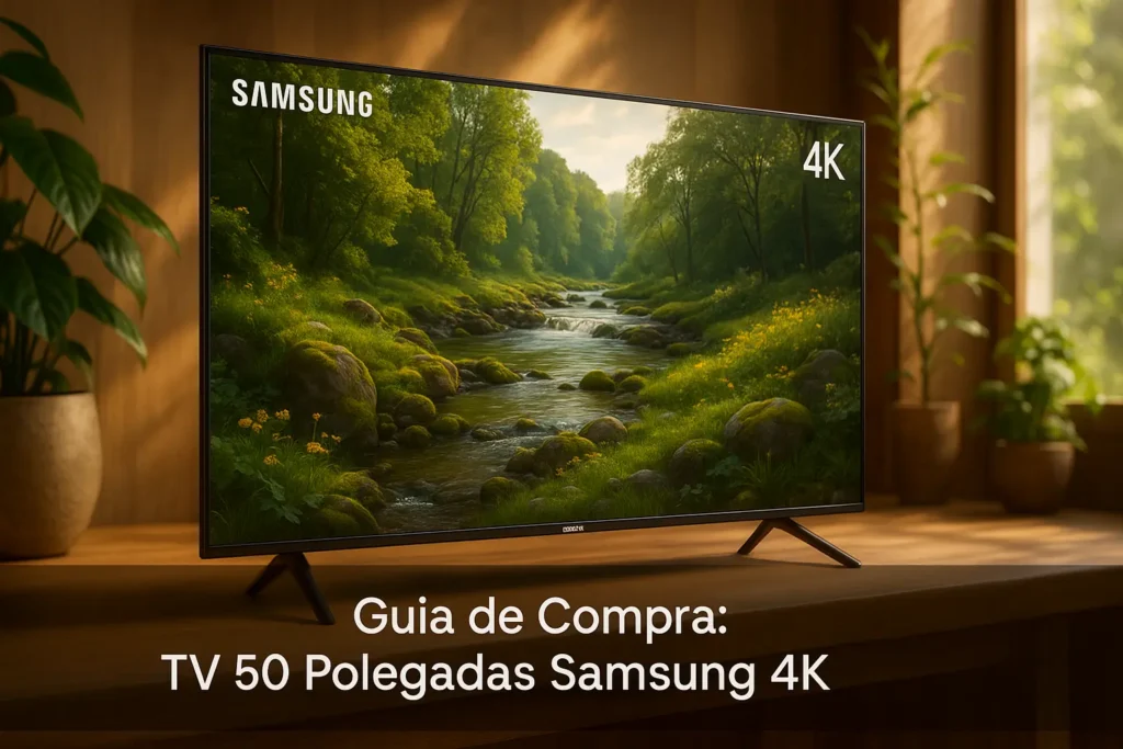 5 Melhores TV 50 polegadas Samsung 4K para 2025