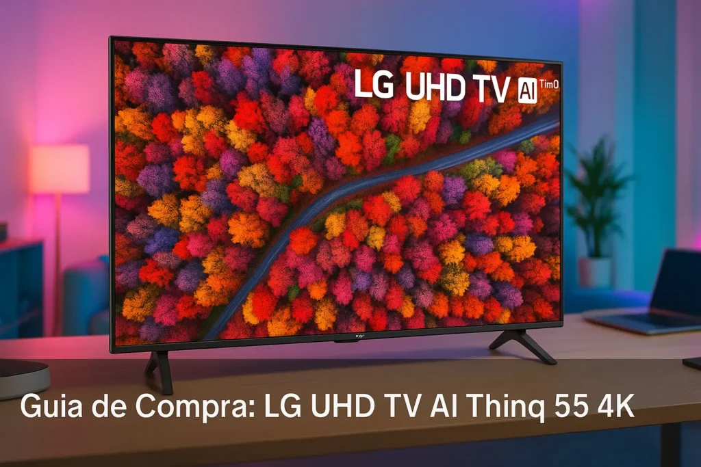 5 Melhores LG UHD TV AI ThinQ 55 4K com Garantia no Brasil