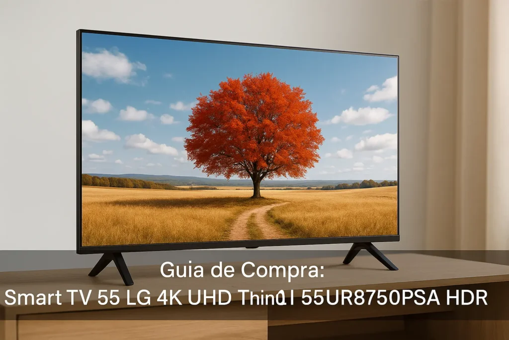 Guia de Compra: 5 Melhores Smart TV 55 LG 4K UHD ThinQ AI HDR