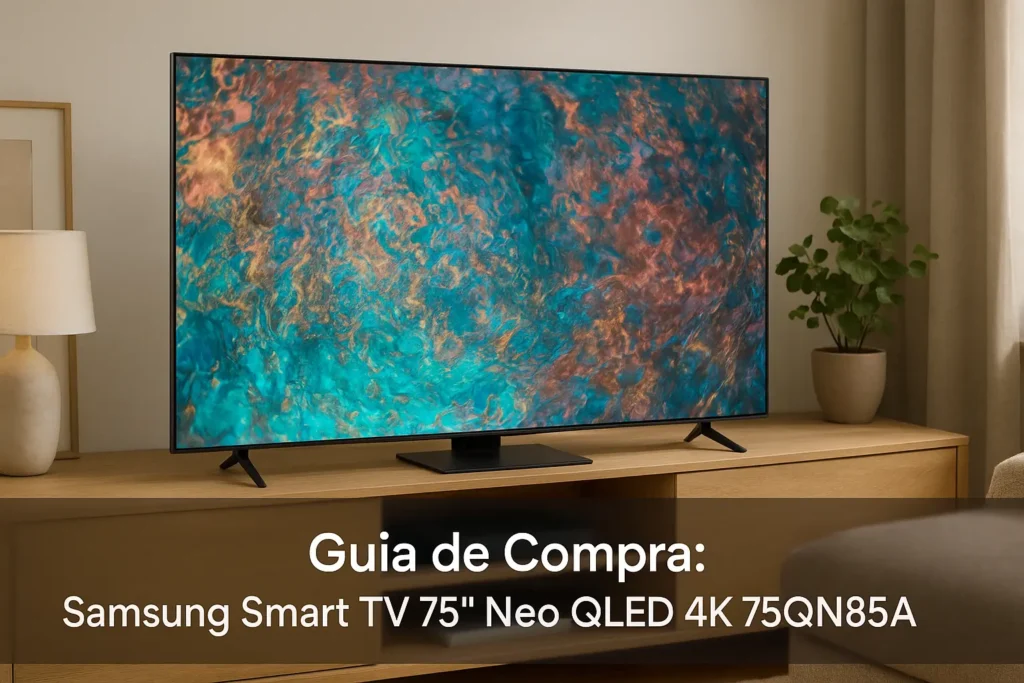 Guia de Compra: 5 Melhores Samsung Smart TV 75'' NEO QLED 4K 75QN85A Atualizados para 2025
