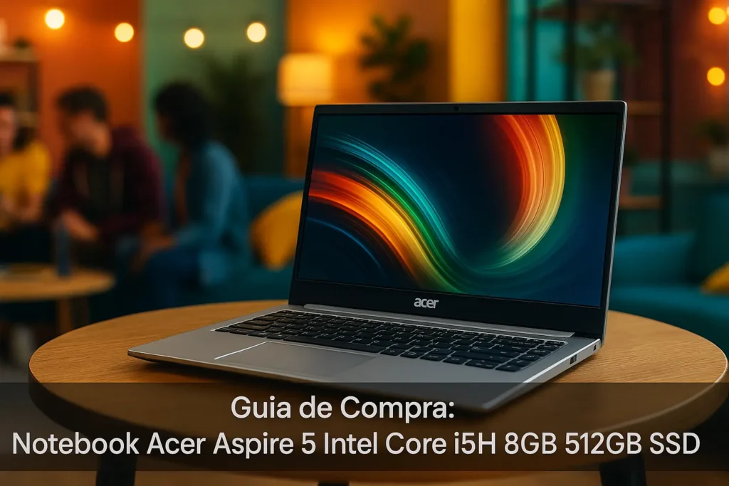 5 Melhores Notebook Acer Aspire 5 Intel Core i5H 8GB 512GB SSD