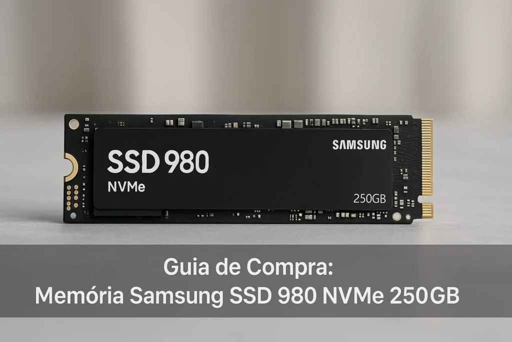5 Melhores Memórias Samsung SSD NVMe 980 M.2 - 250GB a 2TB