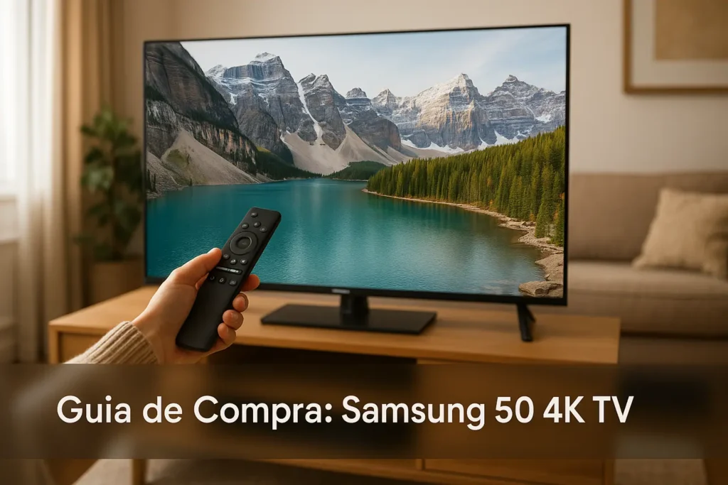 Samsung 50 4K TV: 5 Melhores Modelos para 2025