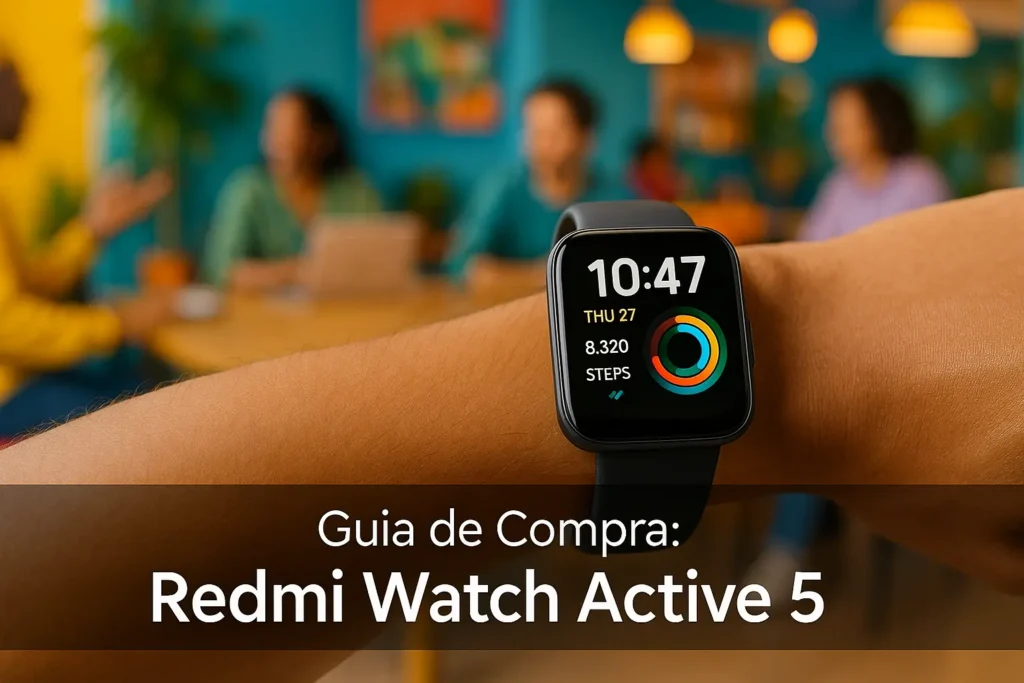 Guia de Compra: Os 5 Redmi Watch Active 5 Favoritos dos Brasileiros
