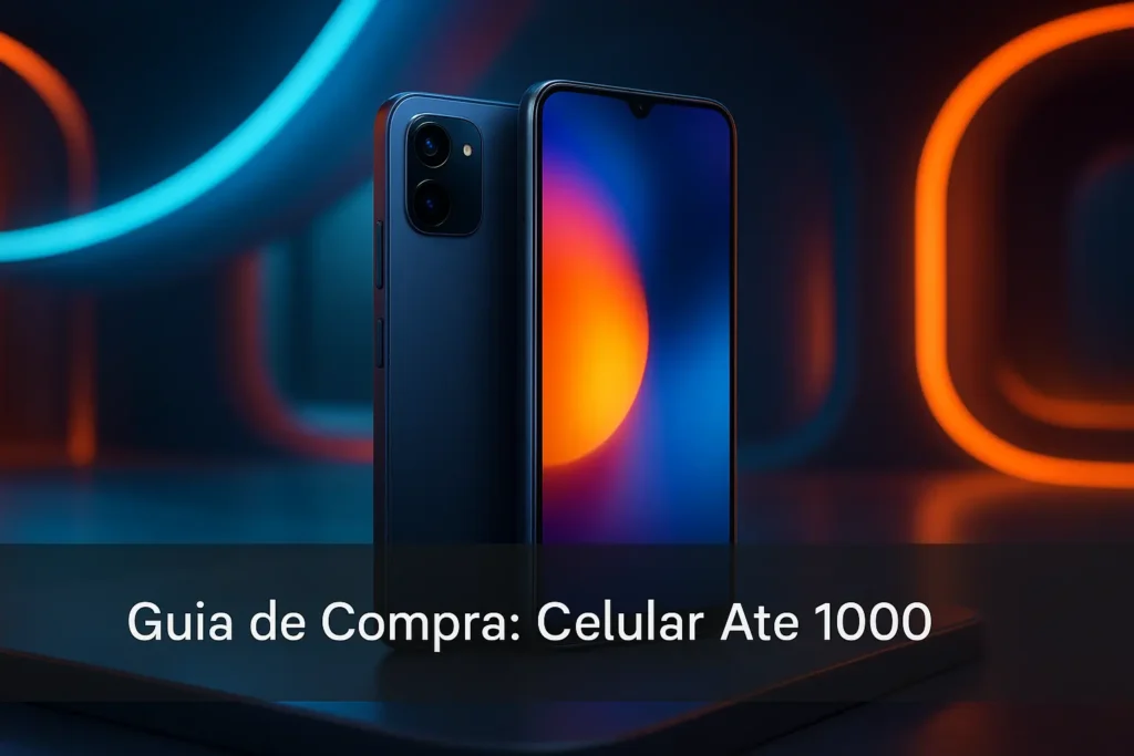 5 Melhores Celulares Até 1000 Reais em 2025