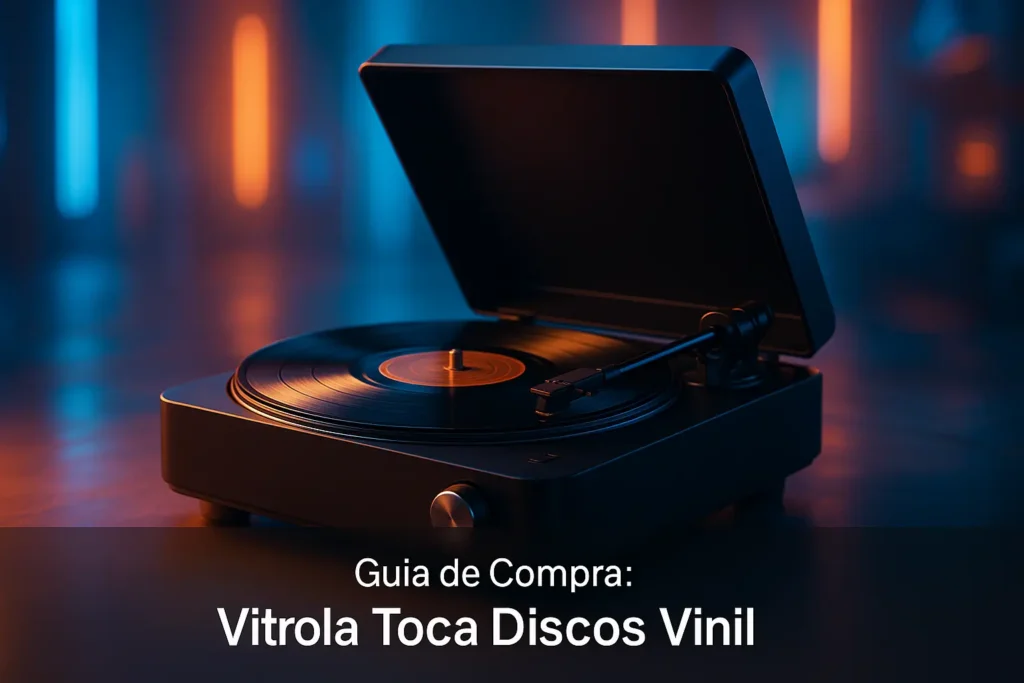 5 Vitrolas Toca-Discos Vinil Mais Recomendadas de 2025