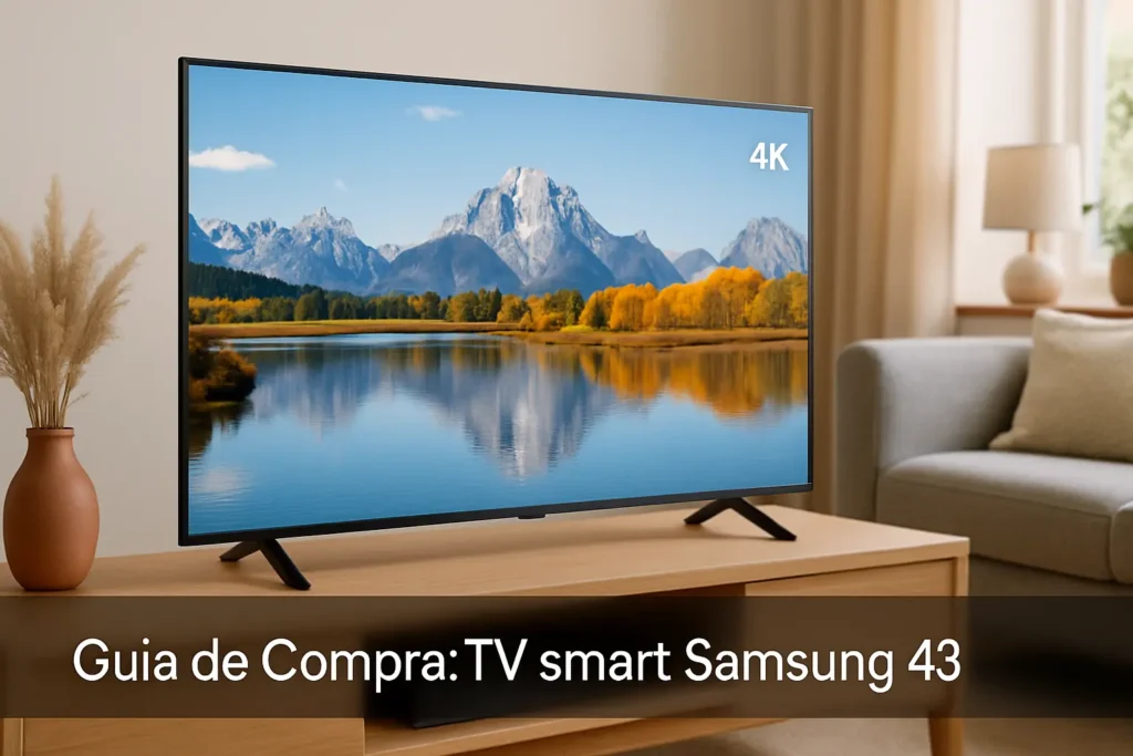 5 Melhores TV Smart Samsung 43 com Melhor Desempenho e Avaliação