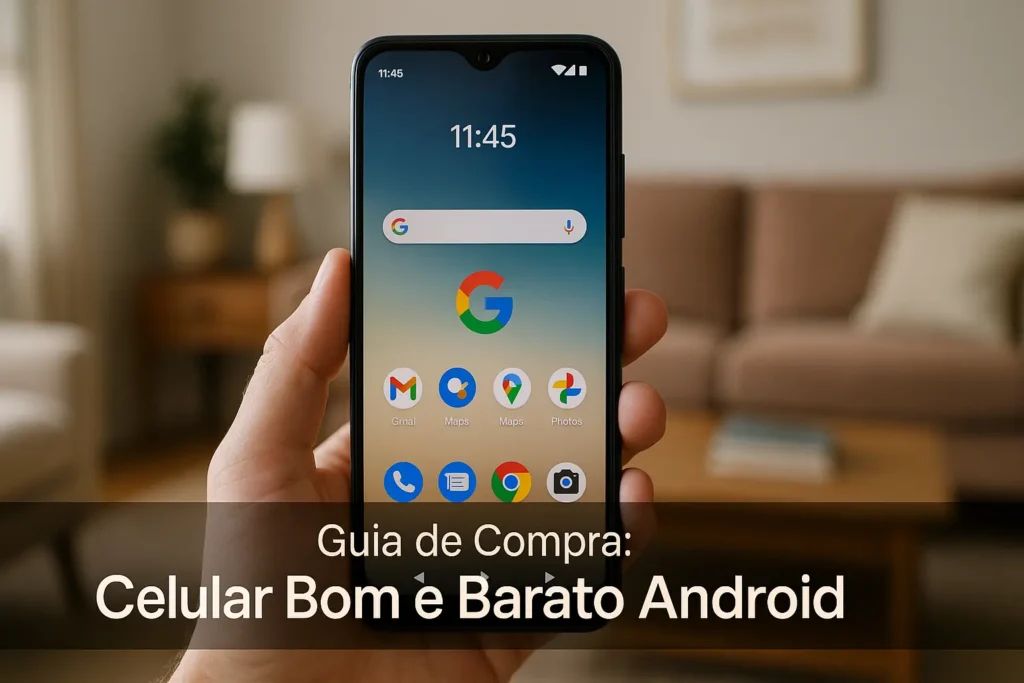 Top 5 Celulares Bons e Baratos Android para 2025