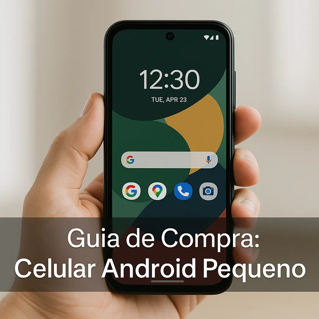 Guia de Compra: 5 Celulares Android Pequenos Que Cabem no Seu Bolso