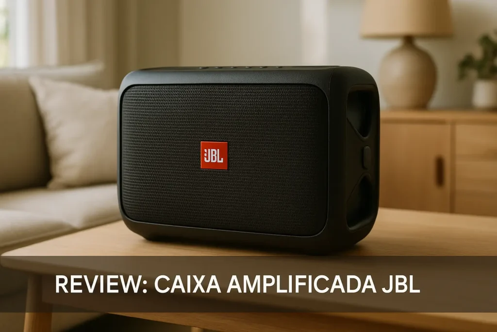 JBL SW8A-MS: grave potente e sem distorções