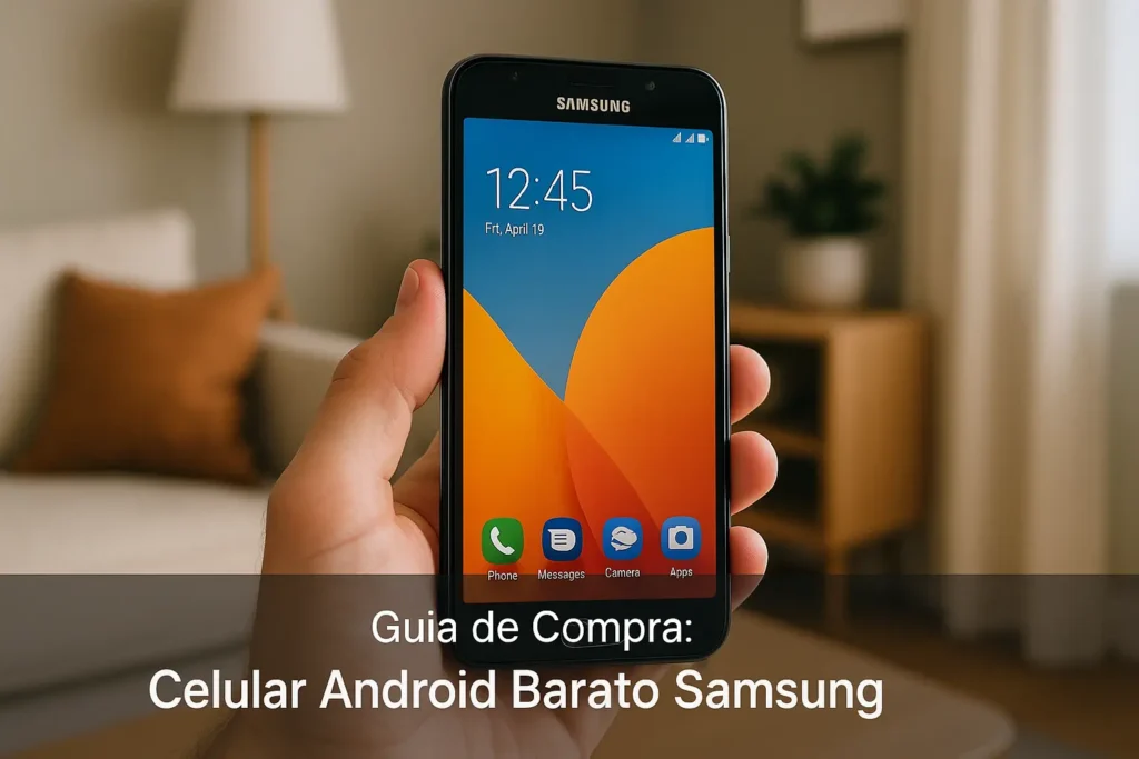 5 Celulares Android Baratos Samsung Disponíveis no Brasil