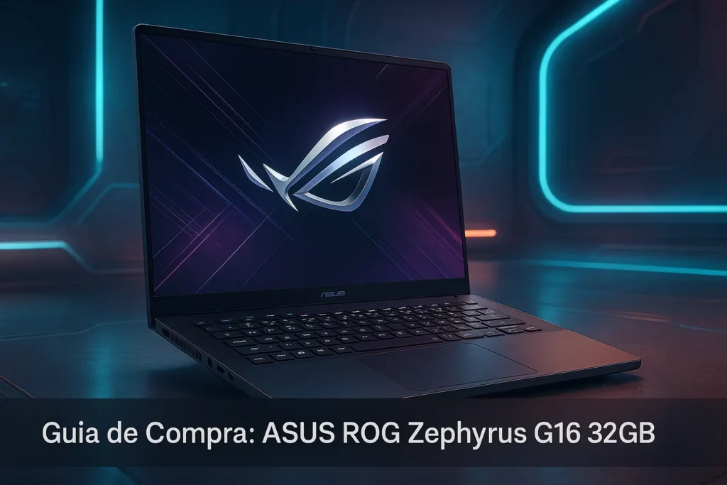 Guia de Compra: 5 ASUS ROG Zephyrus G16 com 32GB RAM para 2025