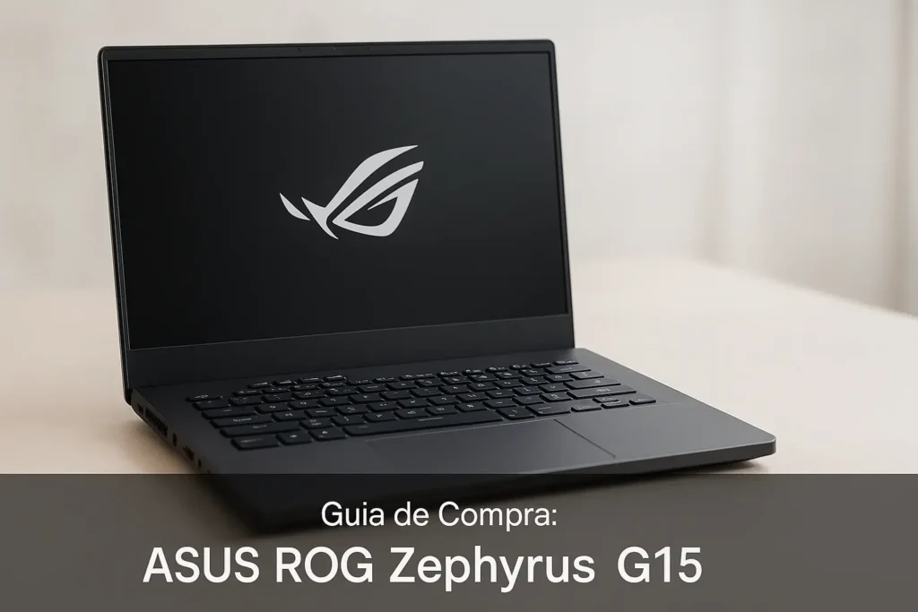 Guia de Compra: 5 ASUS ROG Zephyrus G15 Disponíveis para Entrega Expressa