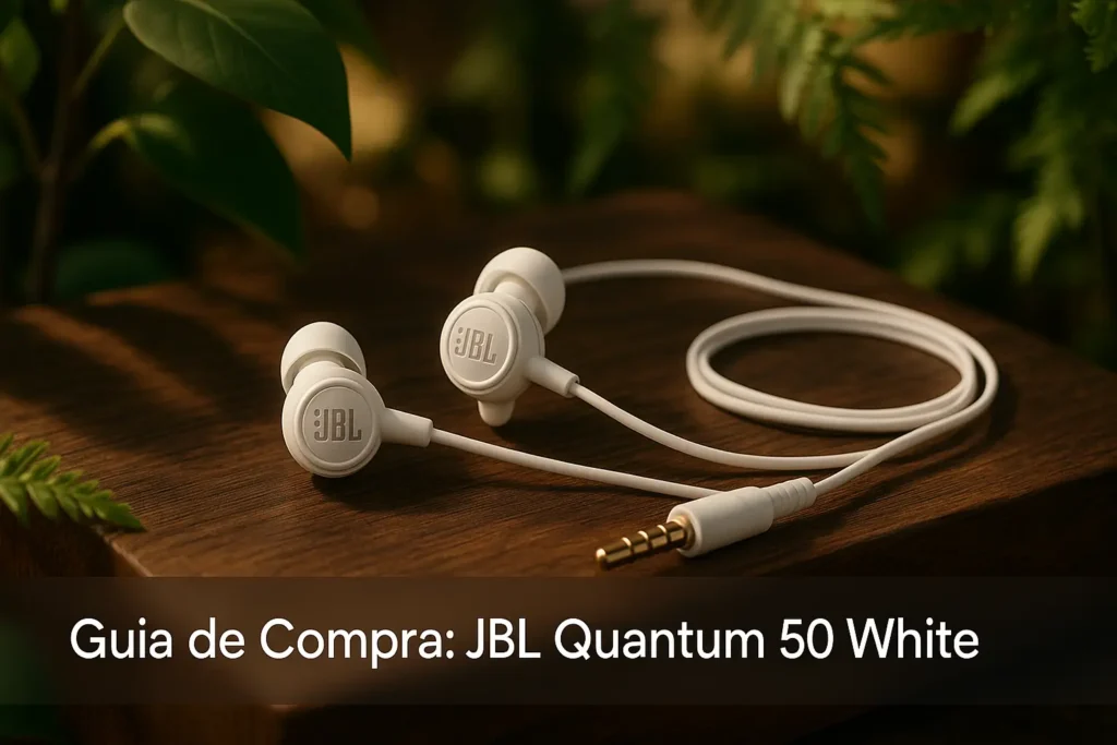 Guia de Compra: 5 Melhores JBL Quantum 50 White para Gamers