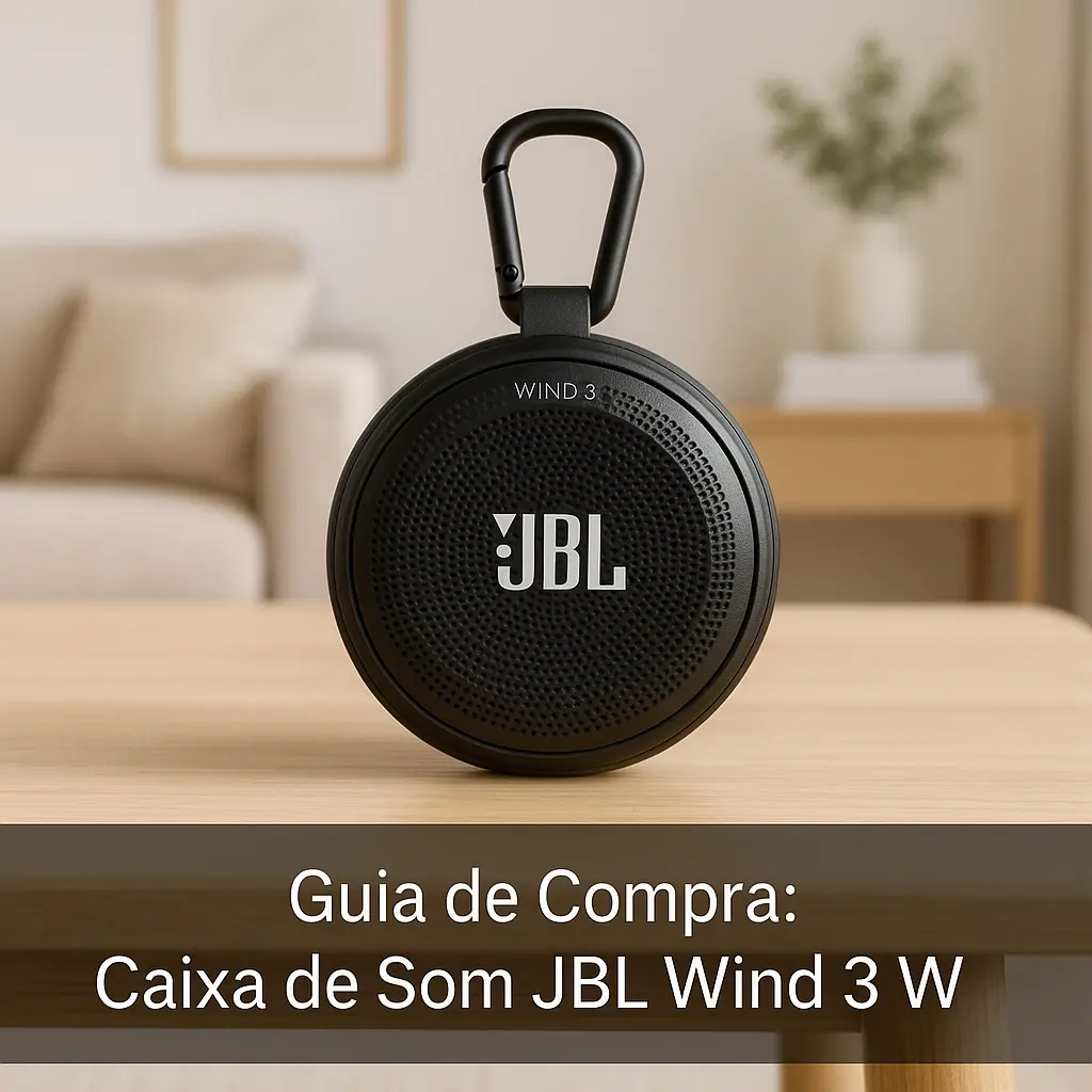 Top 5 Caixa de Som JBL Wind 3 W com Som e Versatilidade