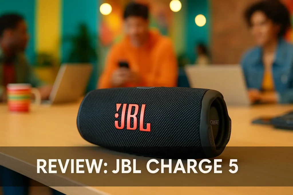 JBL Charge 5 Wi-Fi: som potente e à prova d’água