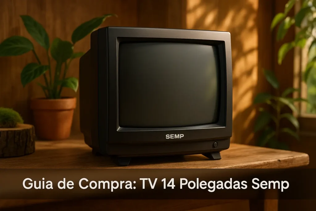 Guia de Compra: 5 TV 14 Polegadas Semp com Tamanho Compacto e Funcional