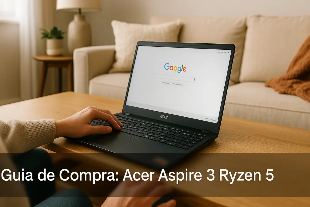 5 Acer Aspire 3 Ryzen 5 Disponíveis em Estoque Nacional Agora