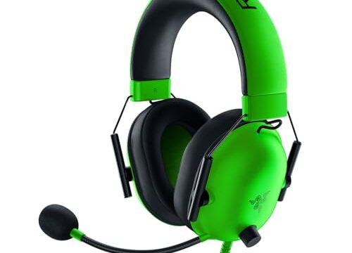 Headset Razer BlackShark V2 X P2 Gaming Verde - RZ0403240600