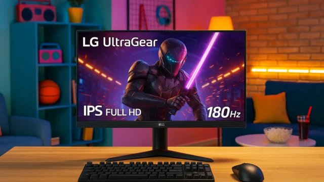 Monitor gamer LG UltraGear 24 IPS Full HD 180Hz baratos e bons mais vendidos no brasil