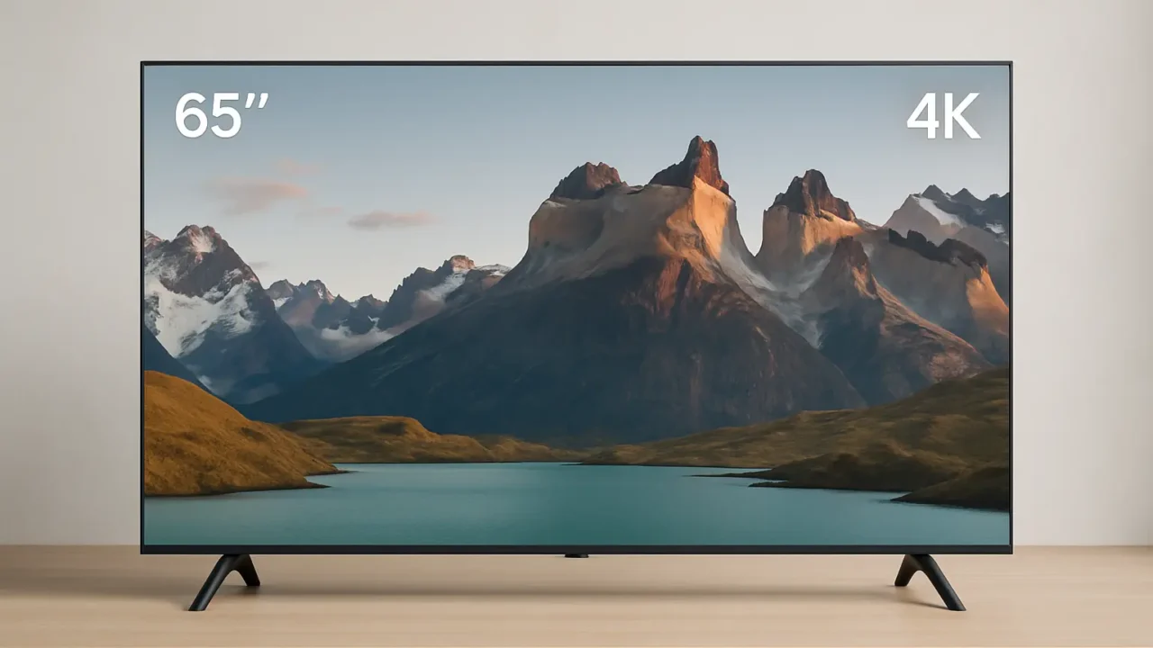 6 melhores Smart TV 65 Polegadas 4K perfeitas para salas grandes em 2025