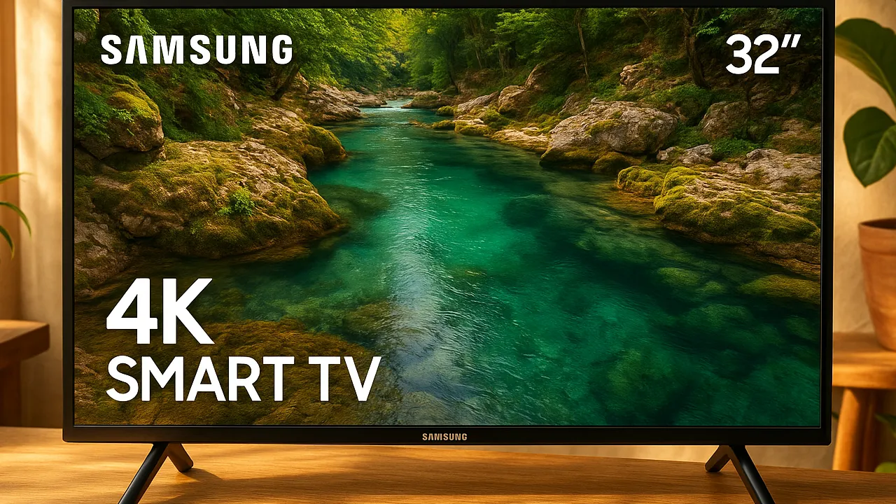 Guia de Compra: 5 Melhores TV Smart 32 4K Samsung em 2025