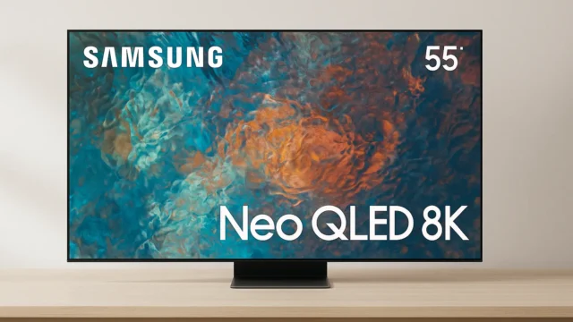 Custo‑benefício: 6 Samsung Smart TV 55 polegadas NEO QLED 8K por menos de R$10 mil