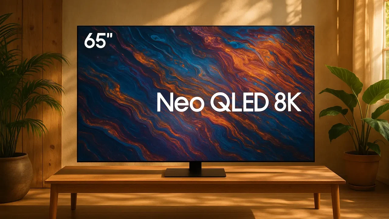6 smart TV 65 NEO QLED 8k Samsung qn800b por menos de R$10.000 — promoção por tempo limitado