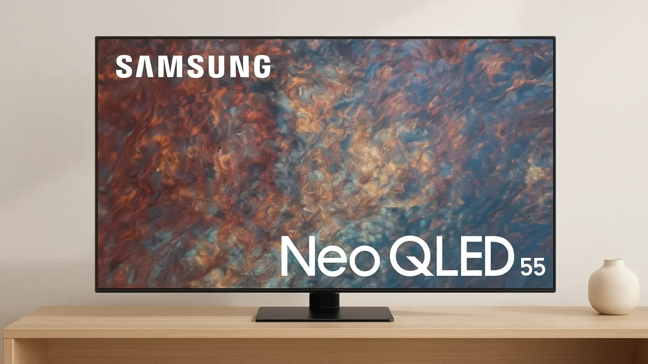 Melhor smart TV Samsung NEO QLED 55 com painel avançado